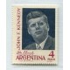 ARGENTINA 1964 GJ 1276SG ESTAMPILLA VARIEDAD IMPRESO SOBRE LA GOMA U$ 150 RARISIMO Y SUBVALUADO